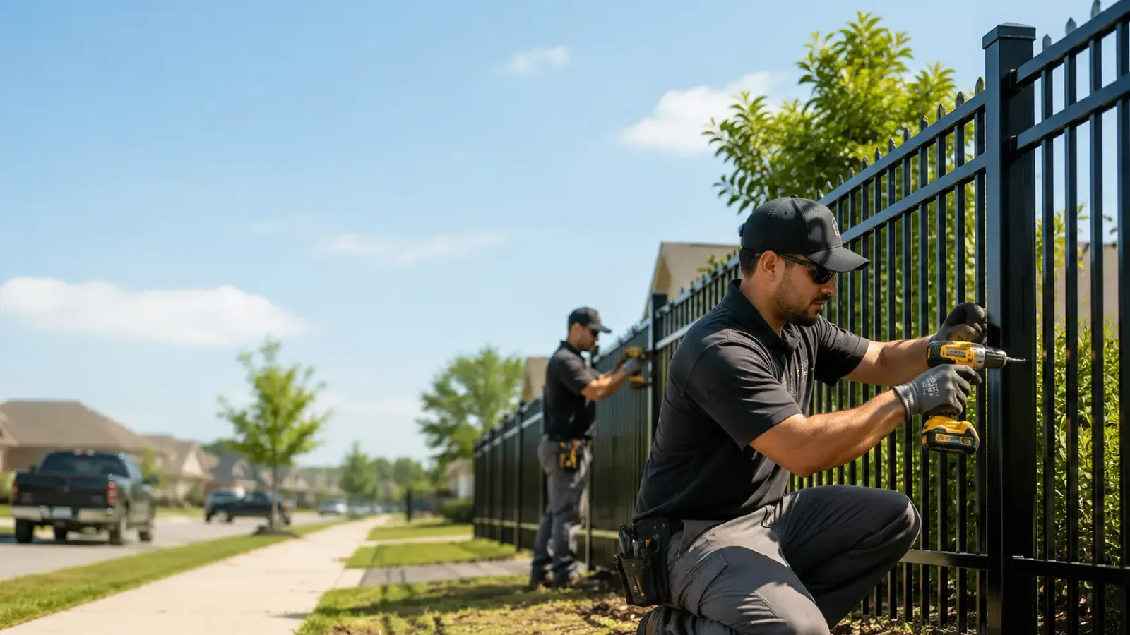 Metal Fence Installation in Maple Springs, NY